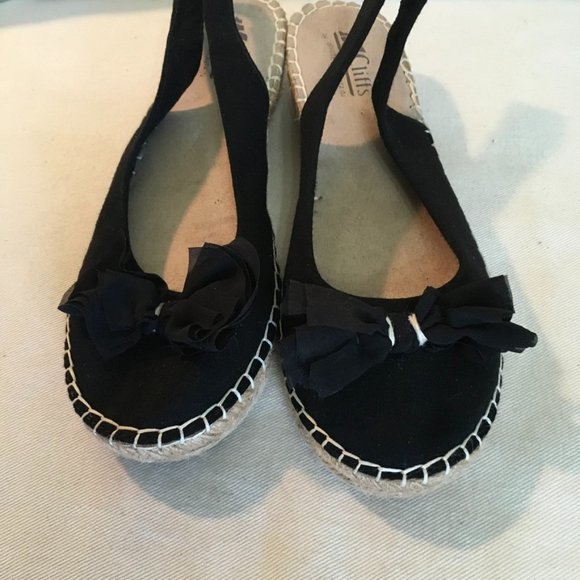 Cliffs By White Mountain Black Espadrille's - Picture 4 of 7
